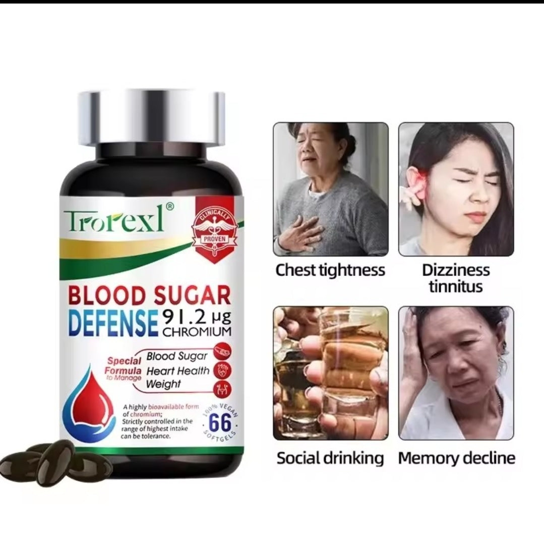 Blood Sugar Defense – Advanced Glucose Support And Eventural Cure Supplement